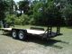 2014 20 ' 7 Ton Lowbed Equipment Trailer Flatbed Trailers photo 3