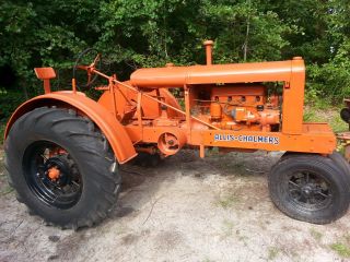 Allis Chalmers Tractor Collection (two Tractors) Allis Wd And Allis Wc photo