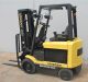 80715 Hyster E50xm Electric 36v 5,  000 Lb Capacity Sitdown Rider Forklift With B Forklifts photo 1