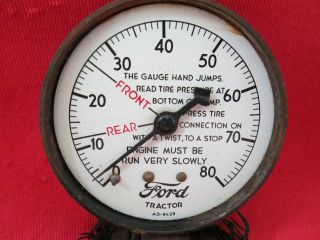 Antique Early Ford Tractor Gauge Ad - 8439 photo