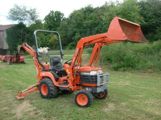 2003 Kubota Bx22 Compact Tractor With Loader And Backhoe photo