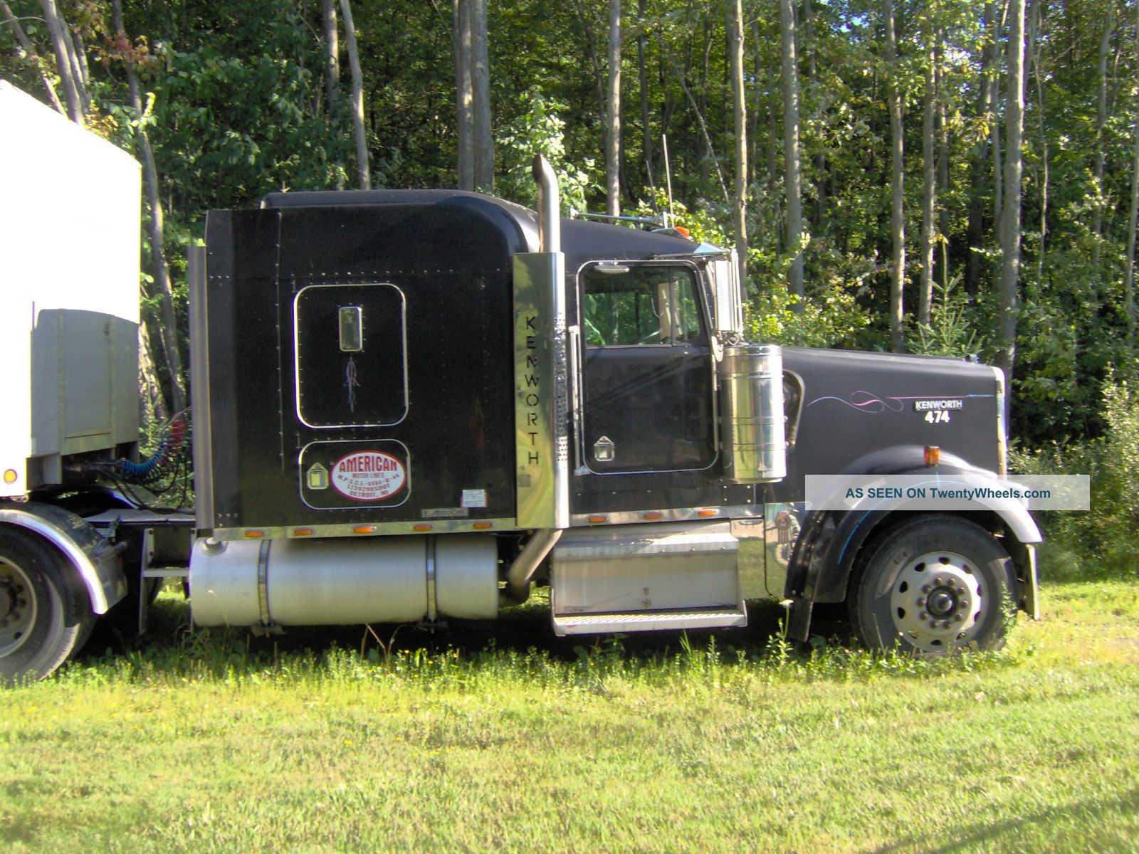 1996 Kenworth W900b Sleeper Semi Trucks photo