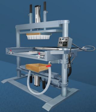 Belovac Vacuum Forming Machine With Overhead Assist photo
