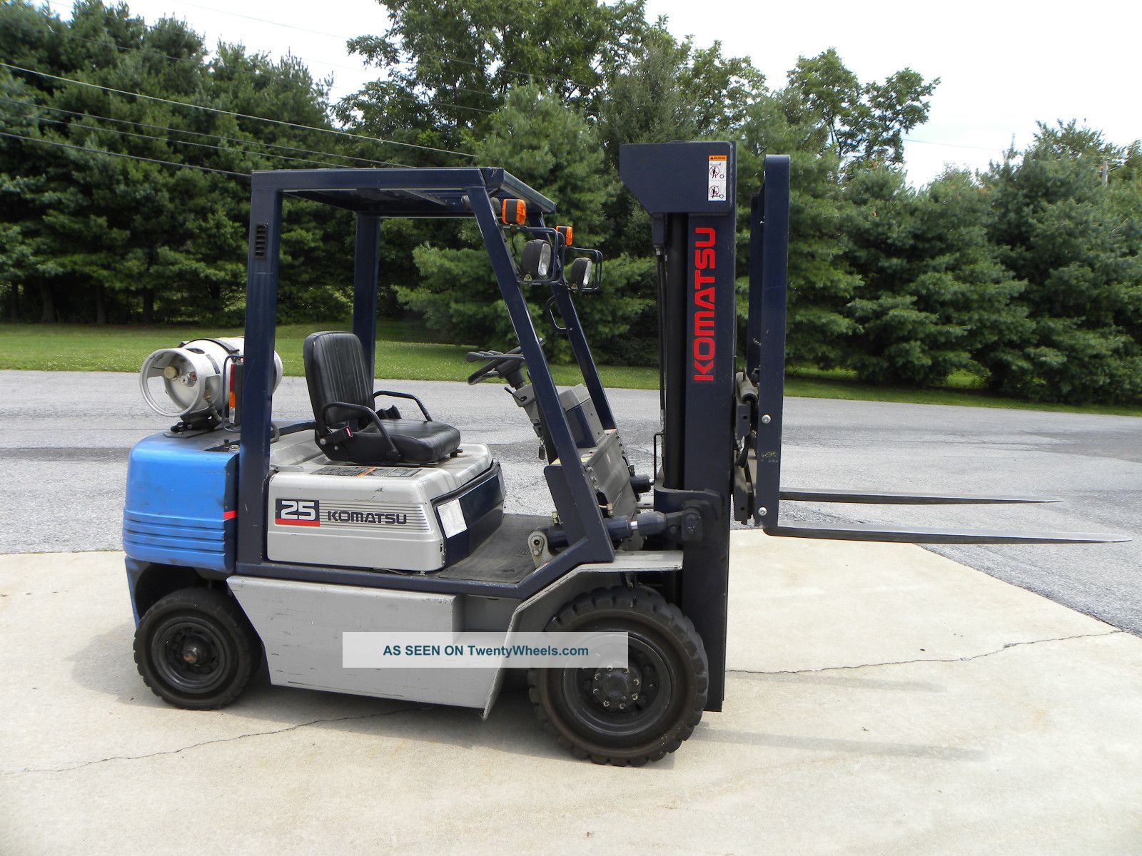 Komatsu Fg 25t - 11 Forklift - Well Maintained Forklifts photo