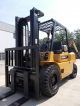 Caterpillar Gp40 Cat Pneumatic Truck Fork Forklift 8000lb Yard Lift Hyster Forklifts photo 2