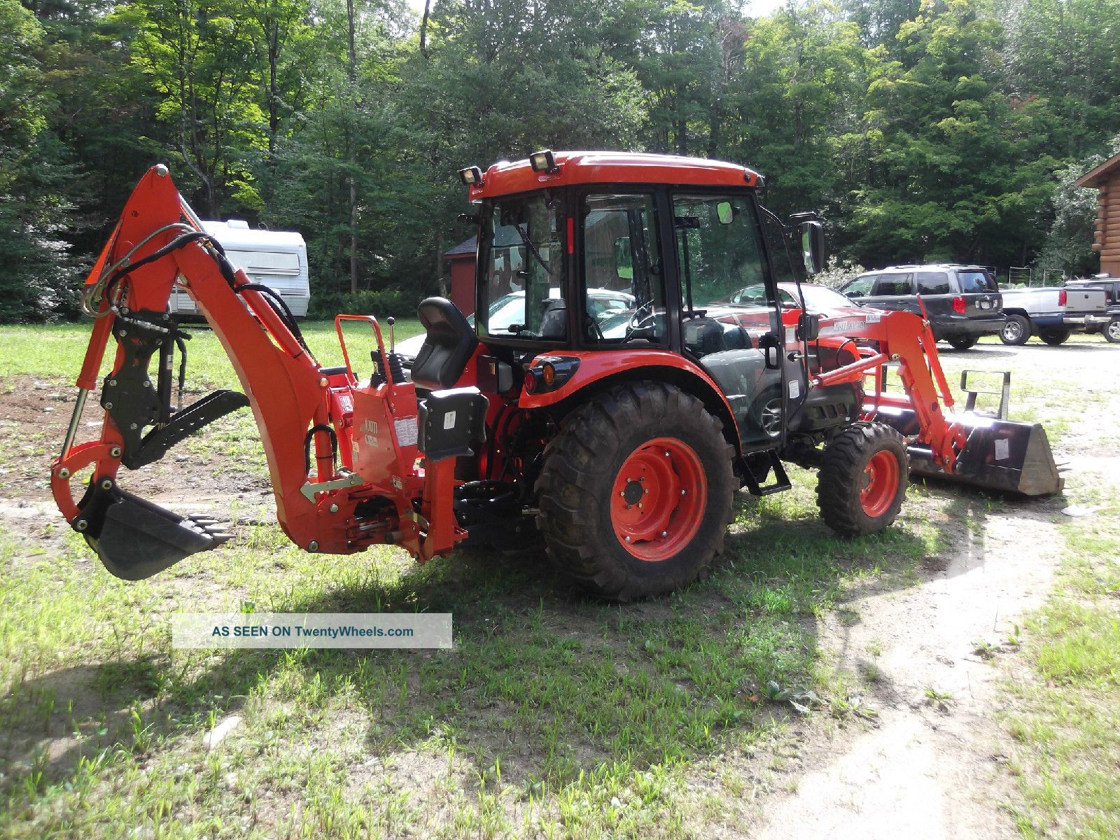 Kioti Tractor 2012 Dk 50se Hst Cab Tractors photo