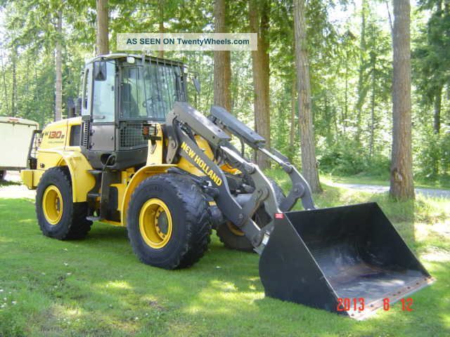 2008 Holland W130btc High Lift 3yd Wheel Loader Wheel Loaders photo