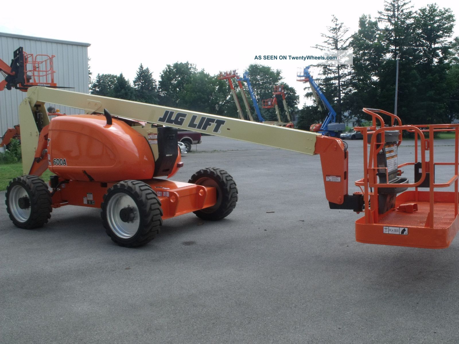 2007 Jlg 600a Aerial Articulating Manlift Boom Lift Man Boomlift With