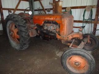 1953/54 Case Tractor,  Dc - 3,  Kept Indoors,  Power Take Off Marlo Warholm Wheaton,  Mn photo