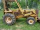 Case 580 Diesel Tractor With Forklift And 6 - Way Front Blade Forklifts photo 5