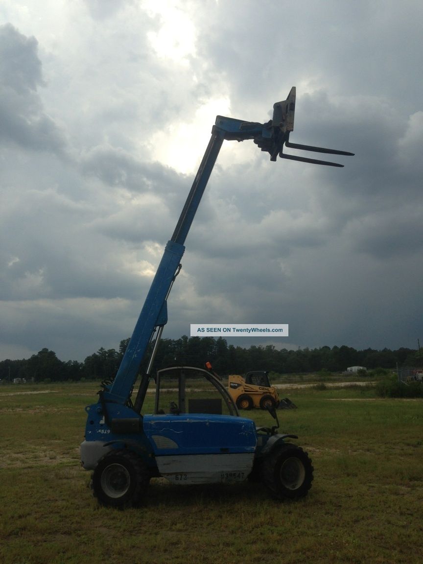 2007 Genie Gth 5519 Telescopic Forklift Rough Terrian Forklift