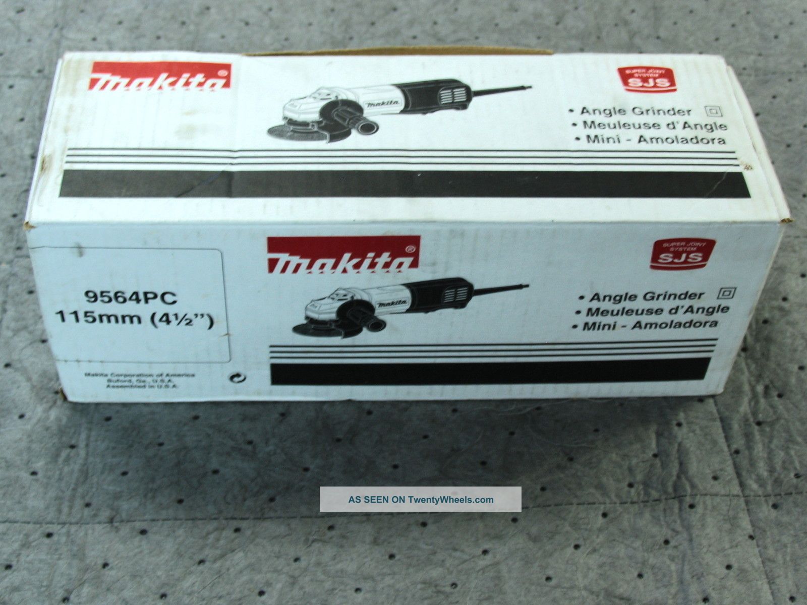 Makita 9564pc 4 - 1/2 In Sjs Paddle Switch Angle Grinder Grinding Machines photo