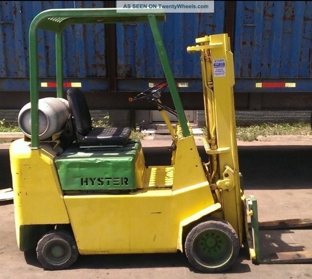 Hyster S35xl Hyster Forklift Truck 4000 Lb Capacity Forklifts photo