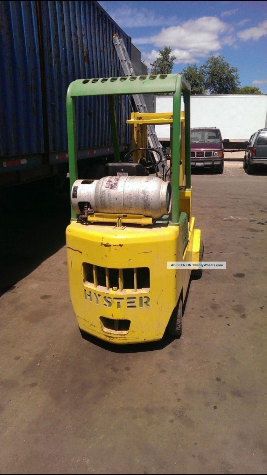 Hyster S35xl Hyster Forklift Truck 4000 Lb Capacity