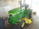 John Deere 790 4x4 Compact Tractor 220hrs W/jd Finish Mower And Woods Blade Tractors photo 6