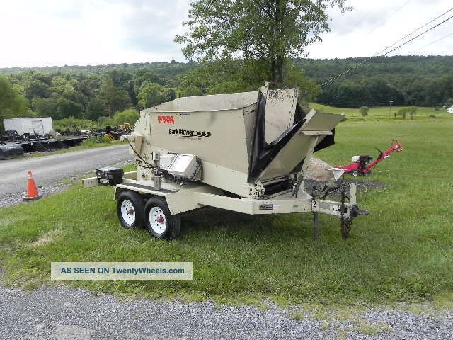 2006 Finn Bb302 Bark Blower Mulch Blower Straw Blower Hydroseeder Kubota Diesel Other photo