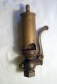 Antique Brass Threshing Machine Whistle 9 1/2 Inches Tall Antique & Vintage Farm Equip photo 1