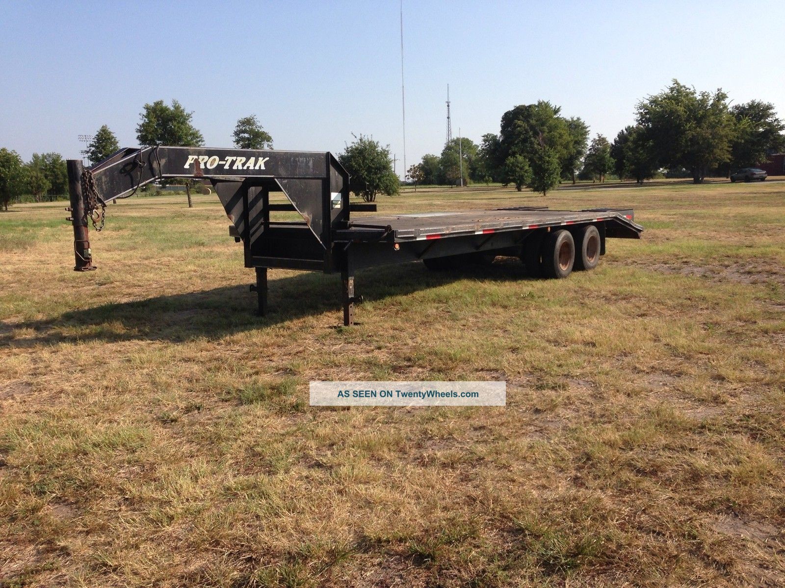 25ft Tandem Dual Gooseneck Trailers photo