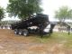 16 ' Triple Axle Gooseneck Dump Skidsteer Equipment Trailer Trailers photo 1