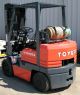 Toyota Model 5fgc25 (1990) 5000lbs Capacity Lpg Cushion Tire Forklift Forklifts photo 1