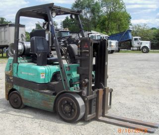 2004 Mitsubishi Fgc25k,  5,  000,  5000 Cushion Tired Trucker Special Forklift photo