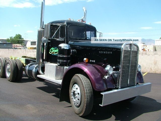 1951 Kenworth Conventional Daycab Semi Trucks photo