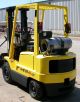 Hyster Model H40xms (1995) 4000lbs Capacity Lpg Pneumatic Tire Forklift Forklifts photo 1
