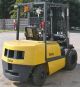 Yale Model Glp060tg (2002) 6000lbs Capacity Gasoline Pneumatic Tire Forklift Forklifts photo 2