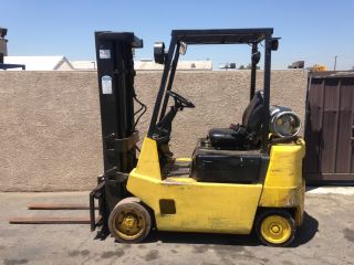 Hyster Forklift 4,  000 Lb Capacity With Side - Shifter photo