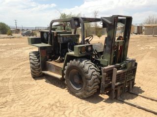4x4 Forklift,  Diesel,  Ex Military photo