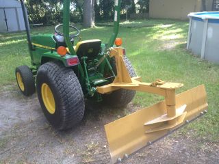 Compact Tractor Jd 790 Cat1 2004 Pto W/grading Blade photo