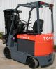 Toyota 7fbchu25 (2006) 5000 Lbs Capacity Electric 4 Wheel Forklift Forklifts photo 2