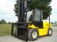 Yale 13500 Lb Capacity Forklift Lift Truck Pneumatic Tire Dual Tires Painted Forklifts photo 1