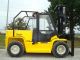 Yale 13500 Lb Capacity Forklift Lift Truck Pneumatic Tire Dual Tires Painted Forklifts photo 4