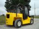 Yale 13500 Lb Capacity Forklift Lift Truck Pneumatic Tire Dual Tires Painted Forklifts photo 5