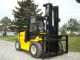 Yale 13500 Lb Capacity Forklift Lift Truck Pneumatic Tire Dual Tires Painted Forklifts photo 6