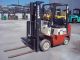 Nissa Forklift 5000 Lb Caoacity,  Side - Shifter Cushion Tires With Side - Shifter Forklifts photo 1