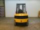 Caterpillar 11000 Lb Capacity Forklift Lift Truck Pneumatic Tire Fresh Paint Forklifts photo 1