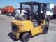 Caterpillar Forklift Gp30k 6,  000 Lb Capacity Side - Shifter Lift Lp Pneumatic Forklifts photo 1