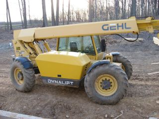 1998 Gehl Dl6h 44 ' All Terrian Forklift, photo