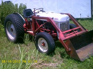 1952 Ford 8n Tractor With Paulson Loader & Seller Will Assist Buyer To Deliver photo