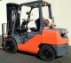 Toyota 6500 Lb Capacity Forklift Lift Truck Pneumatic Tires Only 112 Orig Hours Forklifts photo 1