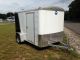 Wells Cargo Road Force 6 X 10 ' Enclosed Trailer 6x10 White/black Trailers photo 1