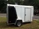 Wells Cargo Road Force 6 X 10 ' Enclosed Trailer 6x10 White/black Trailers photo 2