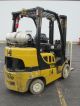 2009 Yale Glc060 Forklift - 5700lb Cap - Lpg - 2 Stage - 84/126 - Only 5598 Hrs Forklifts photo 3