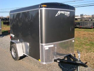 2013 5 ' X 8 ' Enclosed Homesteader Cargo Trailer Limited Edition Color photo