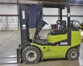 Clark Forklift 5000lb.  Duo Fuel photo