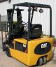 Caterpillar Model Ep16kt (2000) 3000 Lbs Capacity Electric 3 Wheel Forklift Forklifts photo 1