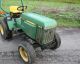 John Deere 855 855d 4wd 24hp Hydro Tractor With 3pt Pto / Option 4 Loader Tractors photo 3