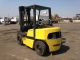 Yale Forklift 8000 Lb Capacity Pneumatic Tires 1496 Hrs Lp Engine Paint Forklifts photo 3